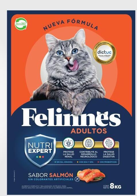 Felinnes Adultos — sabor Salmón